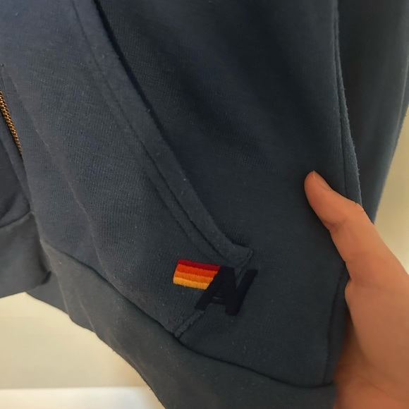 Aviator Nation Blue Zip-Up - Picture 2 of 8